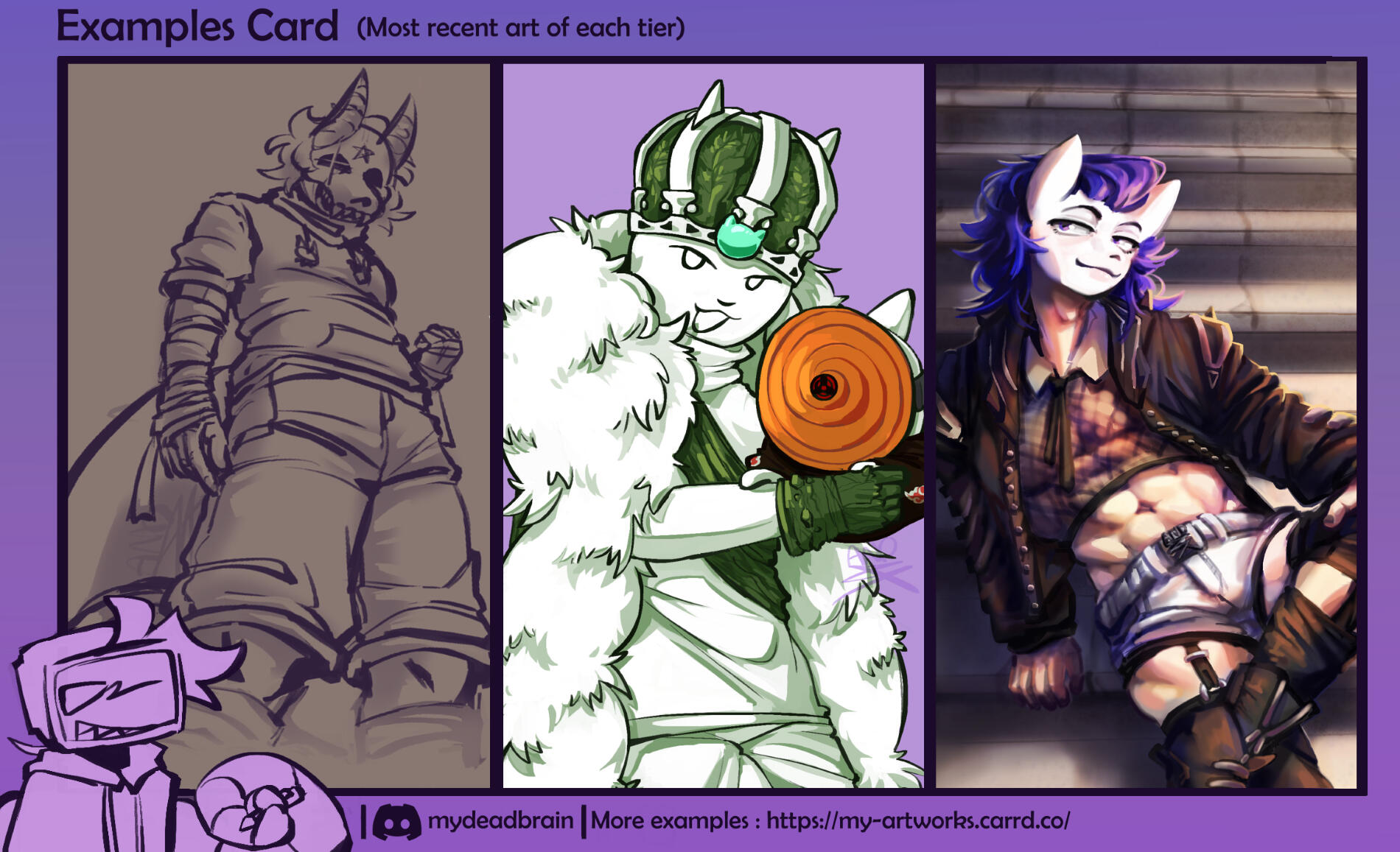 examples card examples card